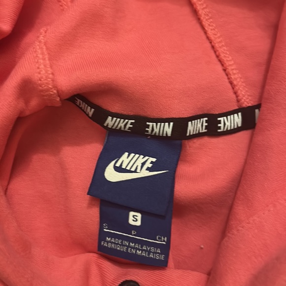 Nike Hooded Sweatshirt - Size Small, Pink - Picture 4 of 4